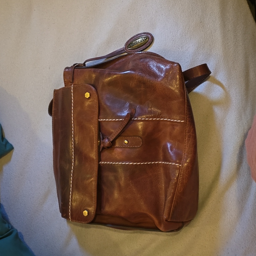 Born Leather Convertible Backpack - image 1